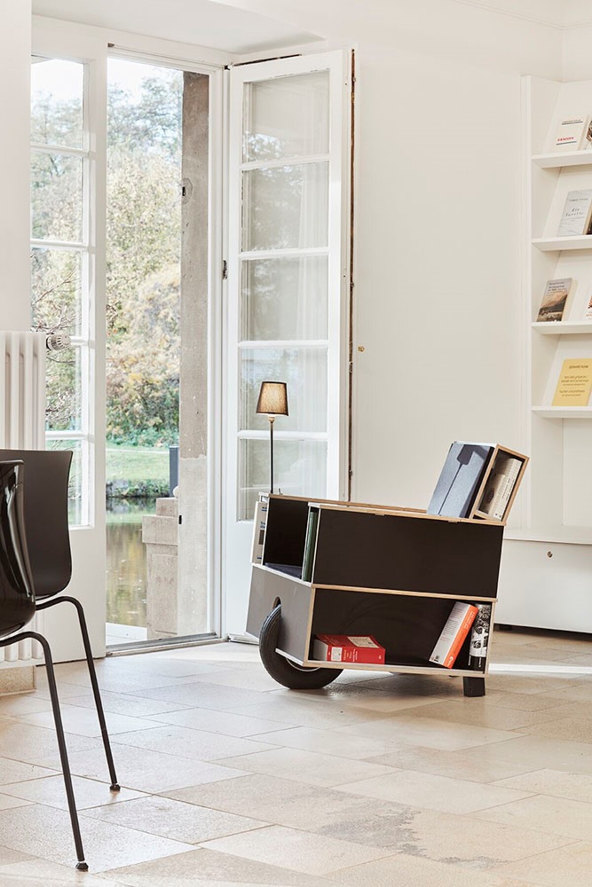 Literaturhaus Heilbronn, EG, Lesebereich - Foto: Dietmar Strauss, Besigheim